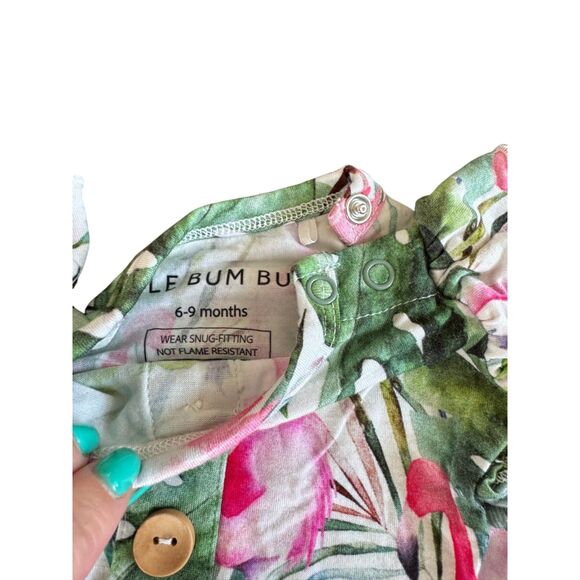 Bums and Roses Mother of the Flocking Year Ruffle Butt Romper 6-9 Months NWOT* - Picture 3 of 3